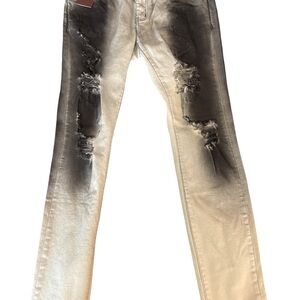 New W/ Tags Crysp Denim Designer Cut Jeans 32x32